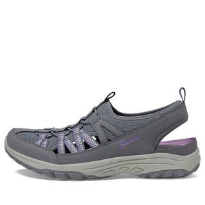 Skechers Women's Gray and Purple Outdoor Sandals